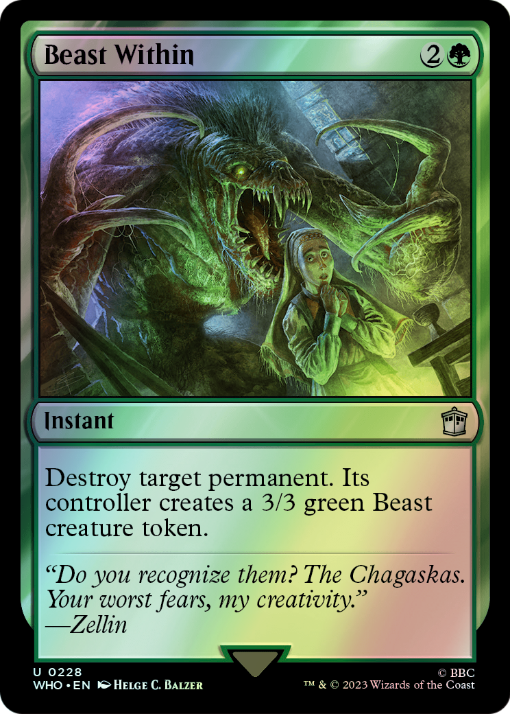 Beast Within (WHO) #228 [EN/F]