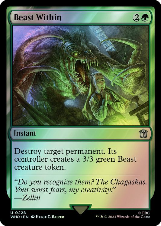 Beast Within (WHO) #228 [EN/F]