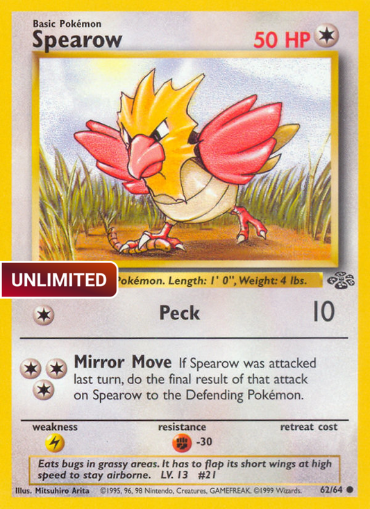 Spearow (JU) #62 [EN/U]