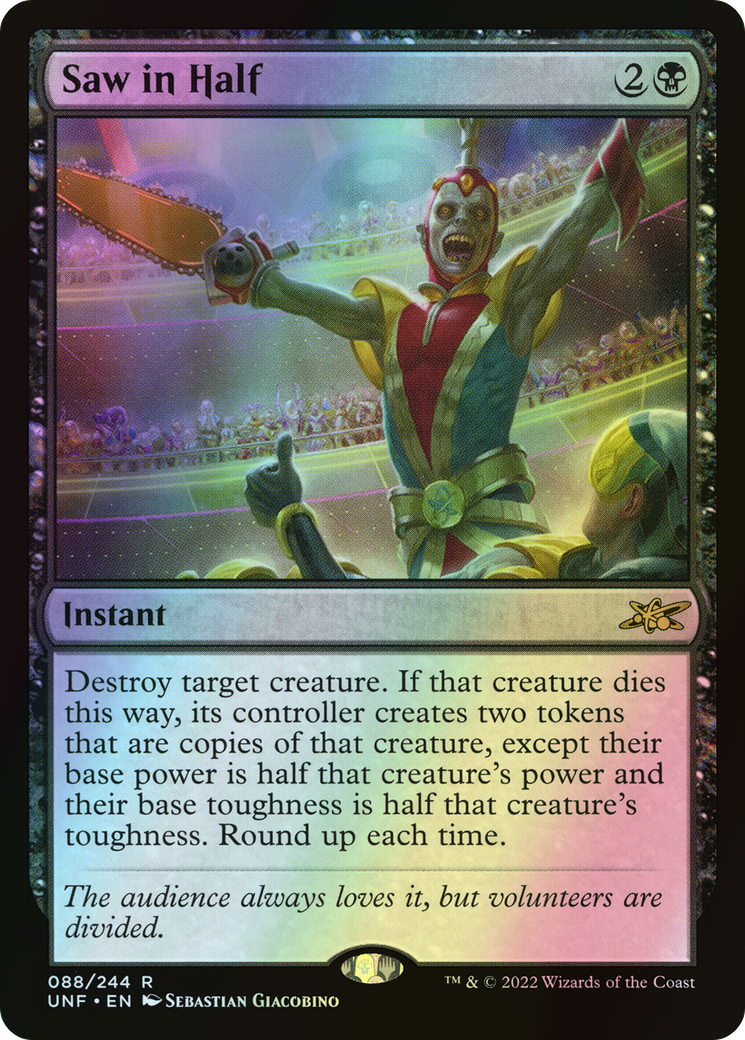 Saw in Half (UNF) #88 [EN/F] s/o