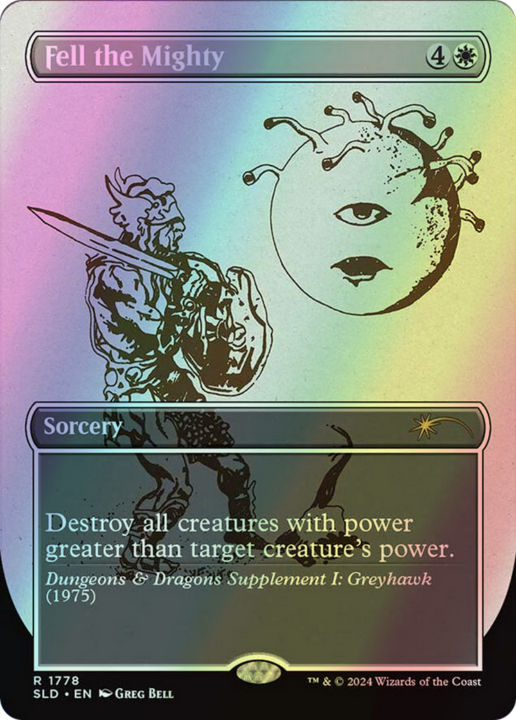 Fell the Mighty (SLD) #1778 [EN/F] s/o