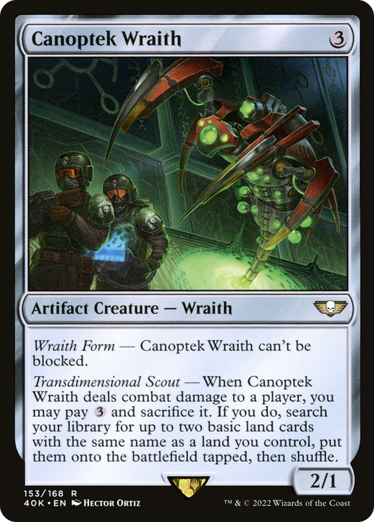 Canoptek Wraith (40K) #153 [EN/N]