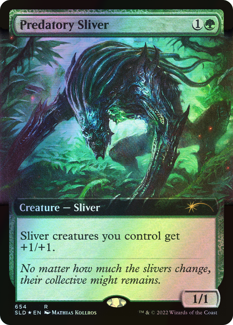 Predatory Sliver (SLD) #654 [EN/F] s/o