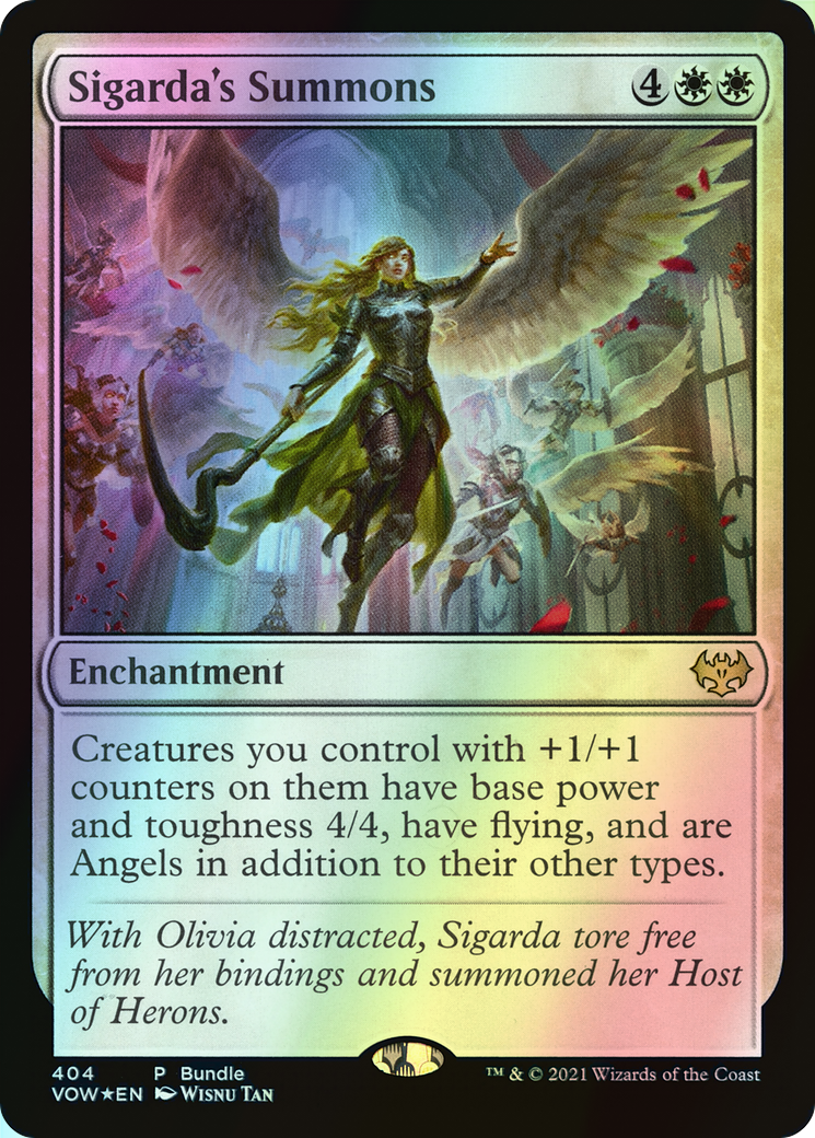 Sigarda's Summons (VOW) #404 [EN/F]