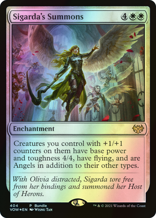 Sigarda's Summons (VOW) #404 [EN/F]