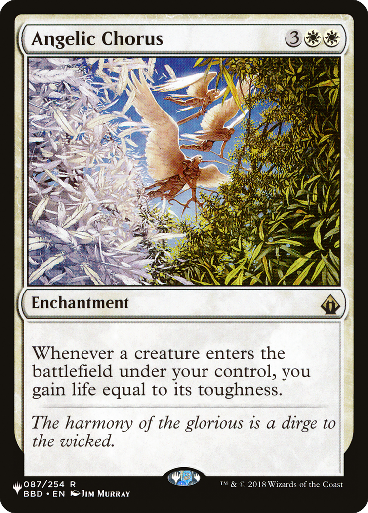 Angelic Chorus (PLST) #BBD-87 [EN/N]