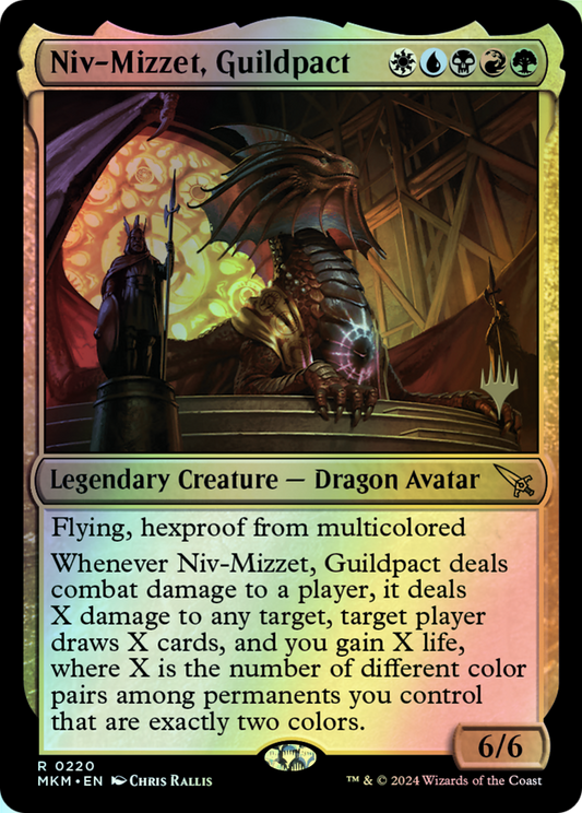 Niv-Mizzet, Guildpact (PMKM) #220p [EN/F]