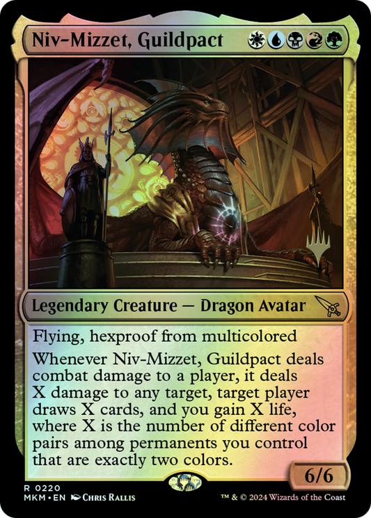 Niv-Mizzet, Guildpact (PMKM) #220p [EN/F]