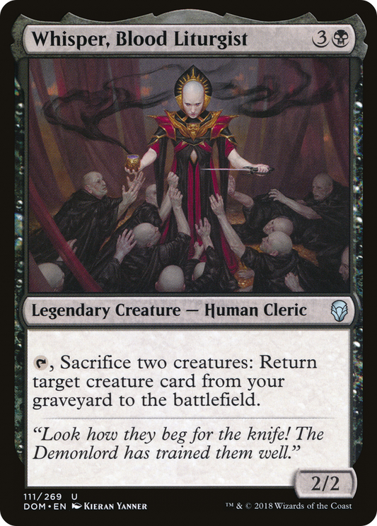 Whisper, Blood Liturgist (DOM) #111 [EN/N]