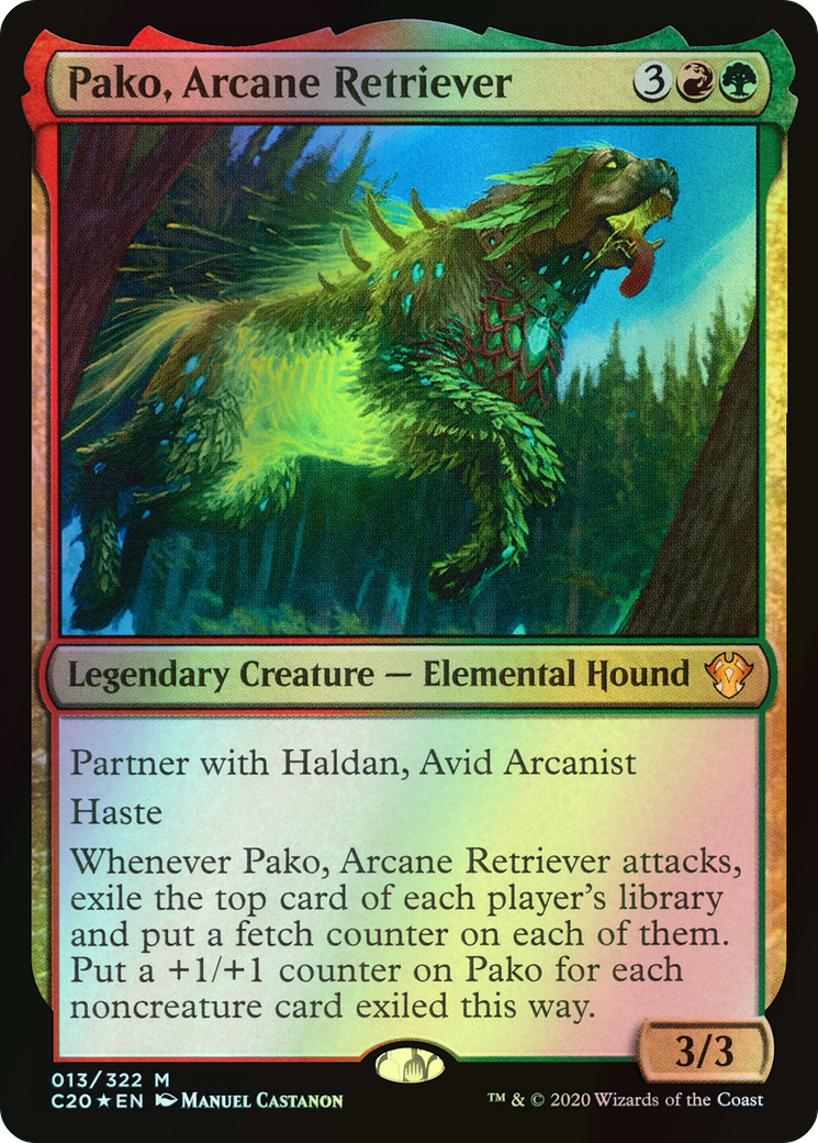 Pako, Arcane Retriever (C20) #13 [EN/F] s/o