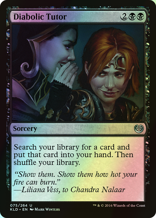 Diabolic Tutor (KLD) #75 [EN/F]