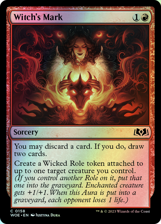 Witch's Mark (WOE) #158 [EN/F] s/o