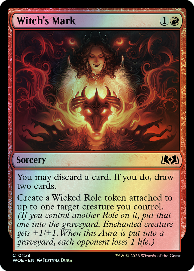 Witch's Mark (WOE) #158 [EN/F] s/o