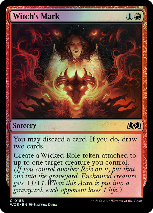 Witch's Mark (WOE) #158 [EN/F] s/o