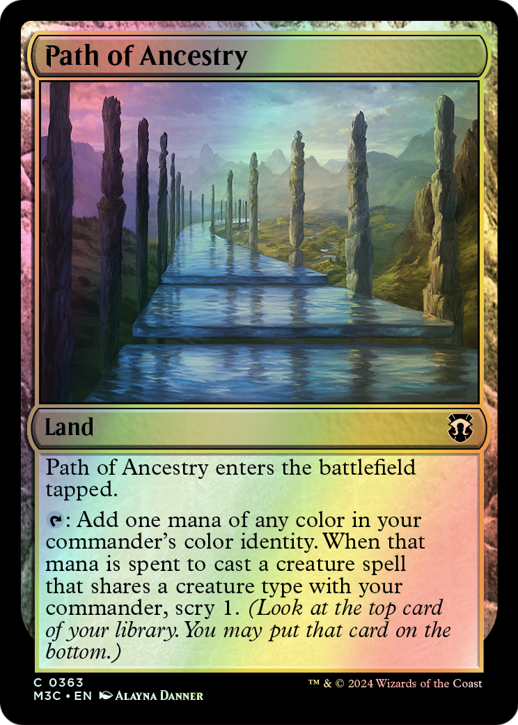 Path of Ancestry - Ripple Foil (M3C) #363 [EN/F] s/o