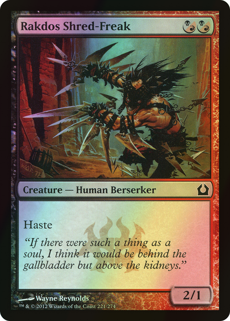 Rakdos Shred-Freak (RTR) #221 [EN/F]
