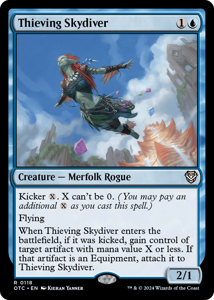 Thieving Skydiver (OTC) #118 [EN/N]