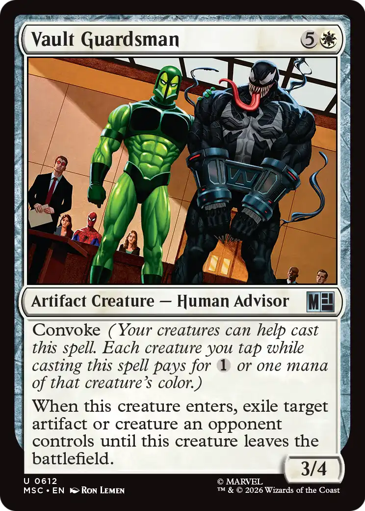 Vault Guardsman (MSC) #612 [EN/N]