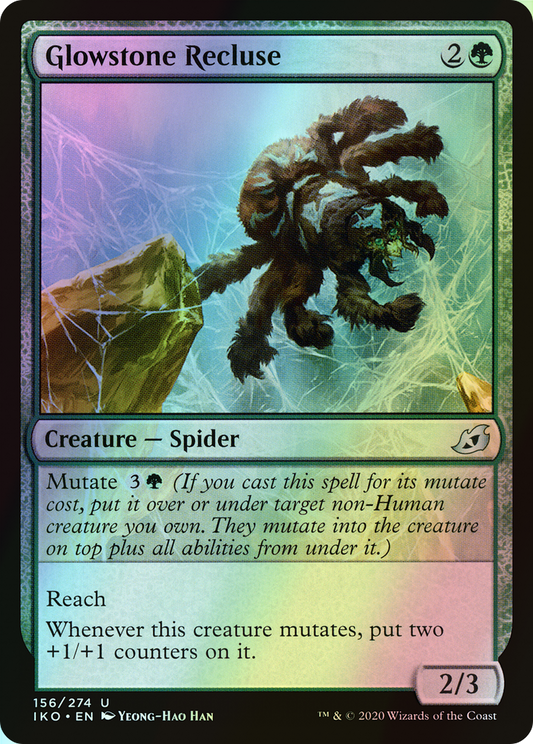 Glowstone Recluse (IKO) #156 [EN/F]