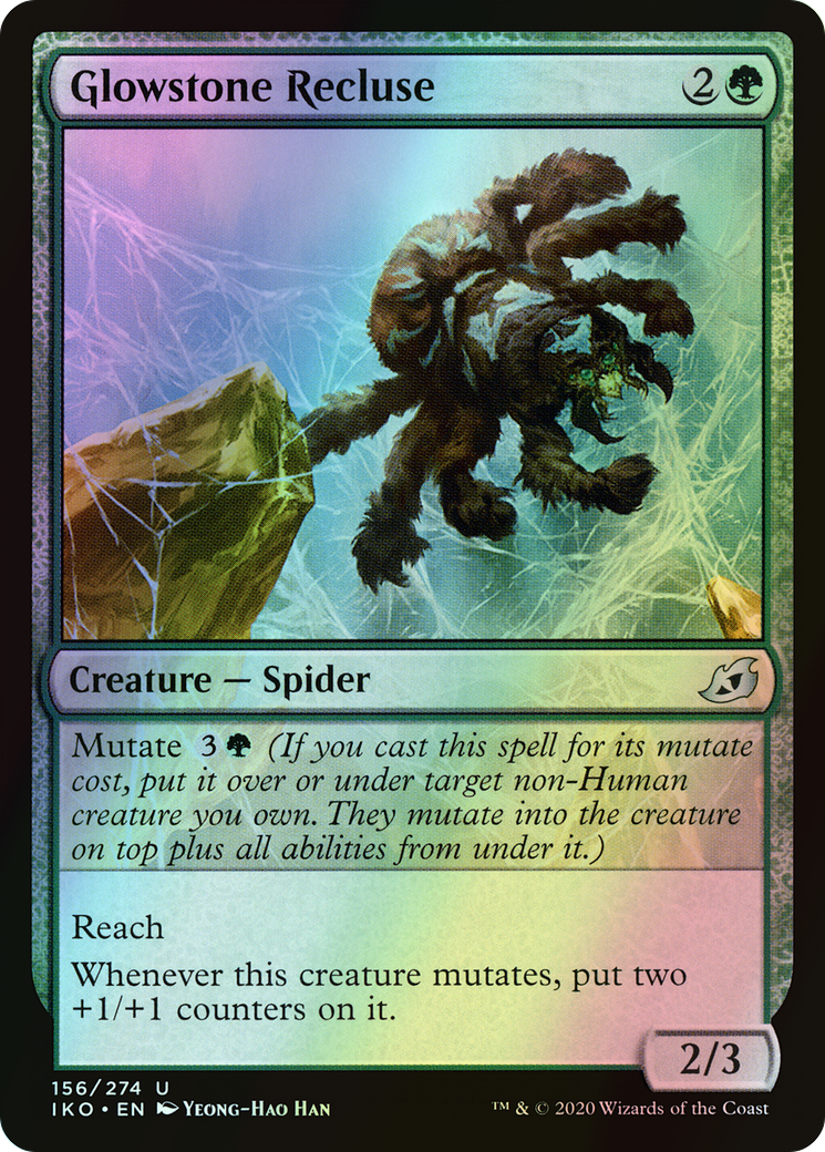 Glowstone Recluse (IKO) #156 [EN/F]