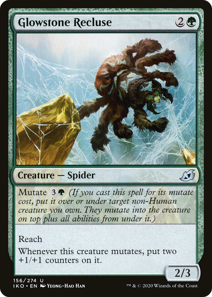 Glowstone Recluse (IKO) #156 [EN/N]
