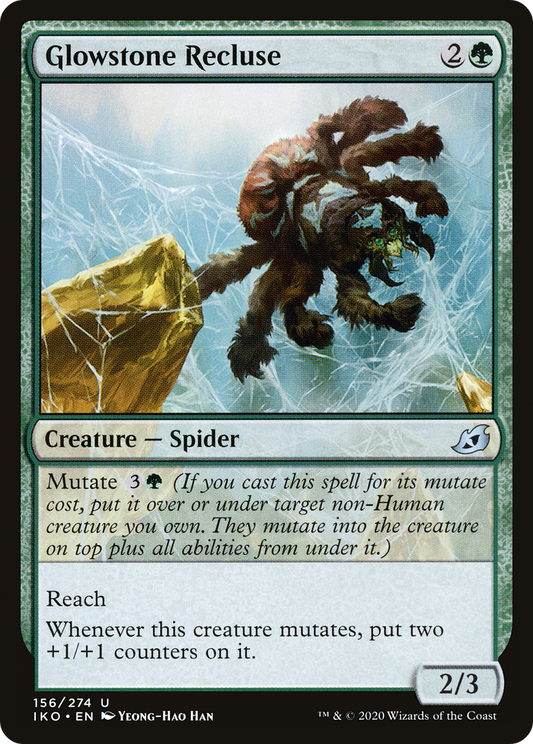 Glowstone Recluse (IKO) #156 [EN/N]