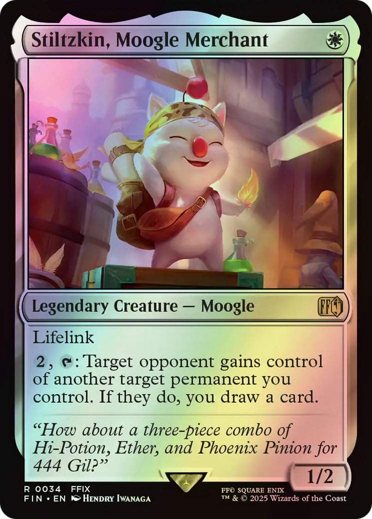 Stiltzkin, Moogle Merchant (FIN) #34 [EN/F] s/o