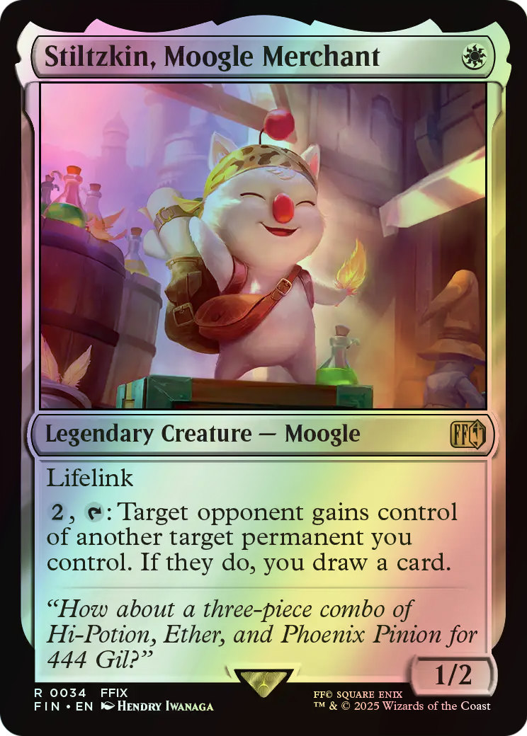 Stiltzkin, Moogle Merchant (FIN) #34 [EN/F] s/o