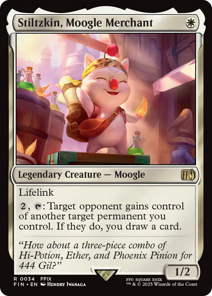 Stiltzkin, Moogle Merchant (FIN) #34 [EN/N] s/o