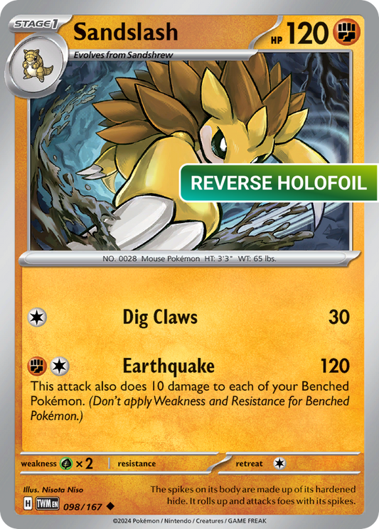 Sandslash (TWM) #098 [EN/R]
