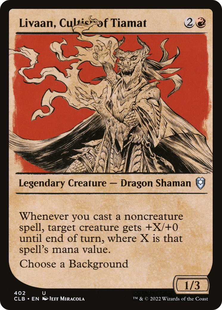 Livaan, Cultist of Tiamat (CLB) #402 [EN/N]