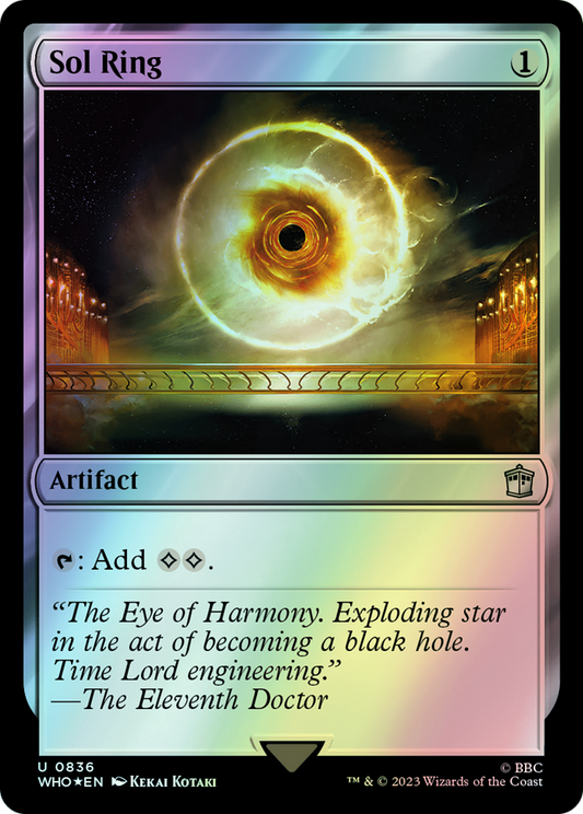 Sol Ring - Surge Foil (WHO) #836 [EN/F]