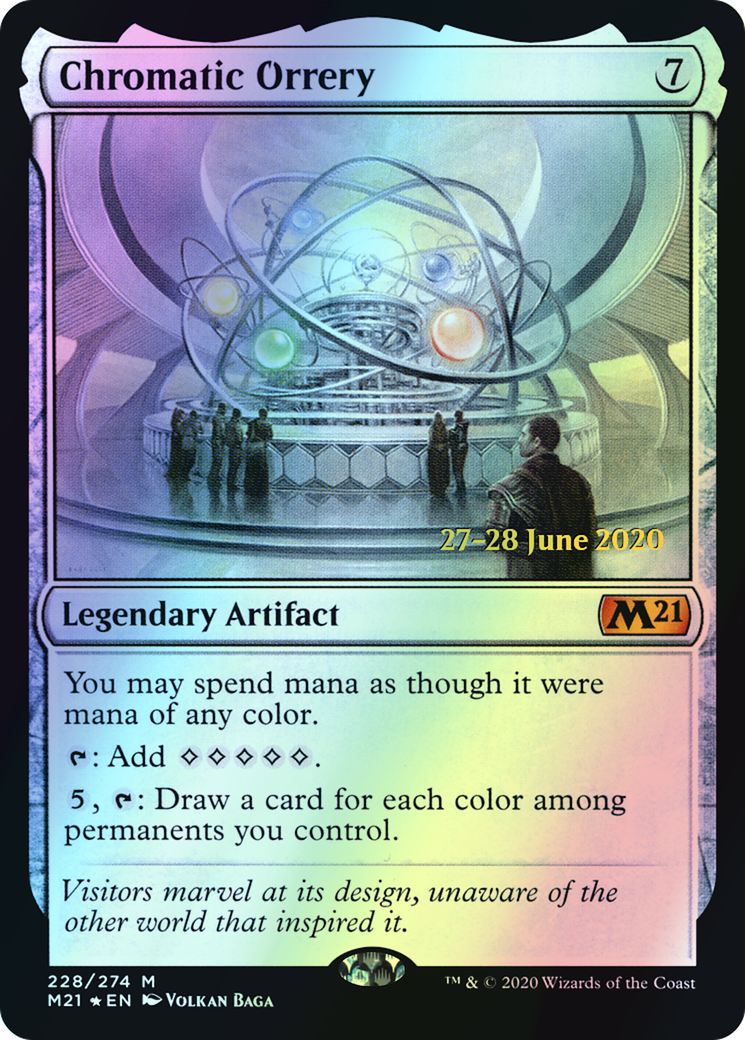 Chromatic Orrery (PM21) #228s [EN/F]