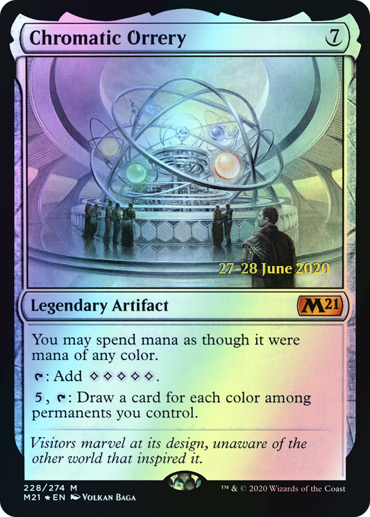 Chromatic Orrery (PM21) #228s [EN/F]
