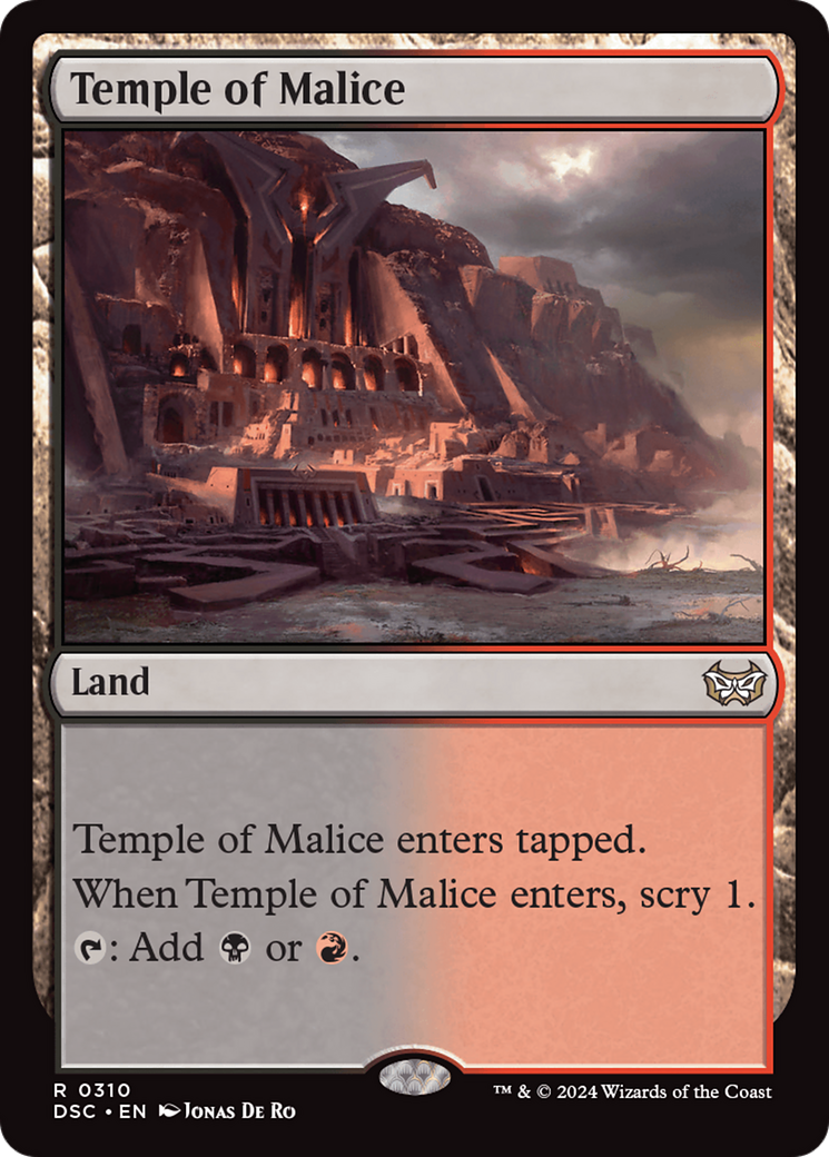 Temple of Malice (DSC) #310 [EN/N]