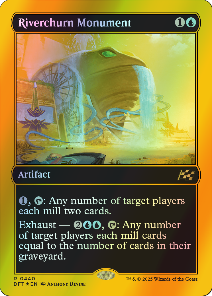 Riverchurn Monument - Firstplace Foil (DFT) #440 [EN/F] s/o