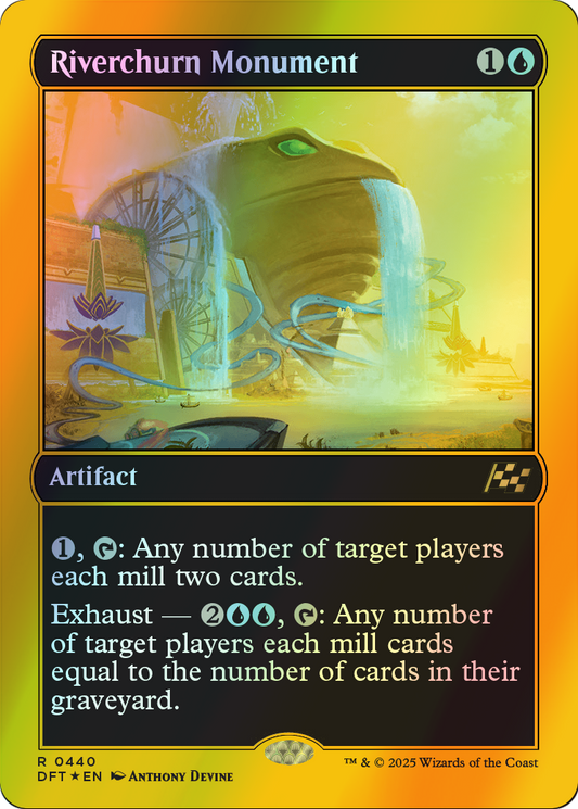 Riverchurn Monument - Firstplace Foil (DFT) #440 [EN/F] s/o