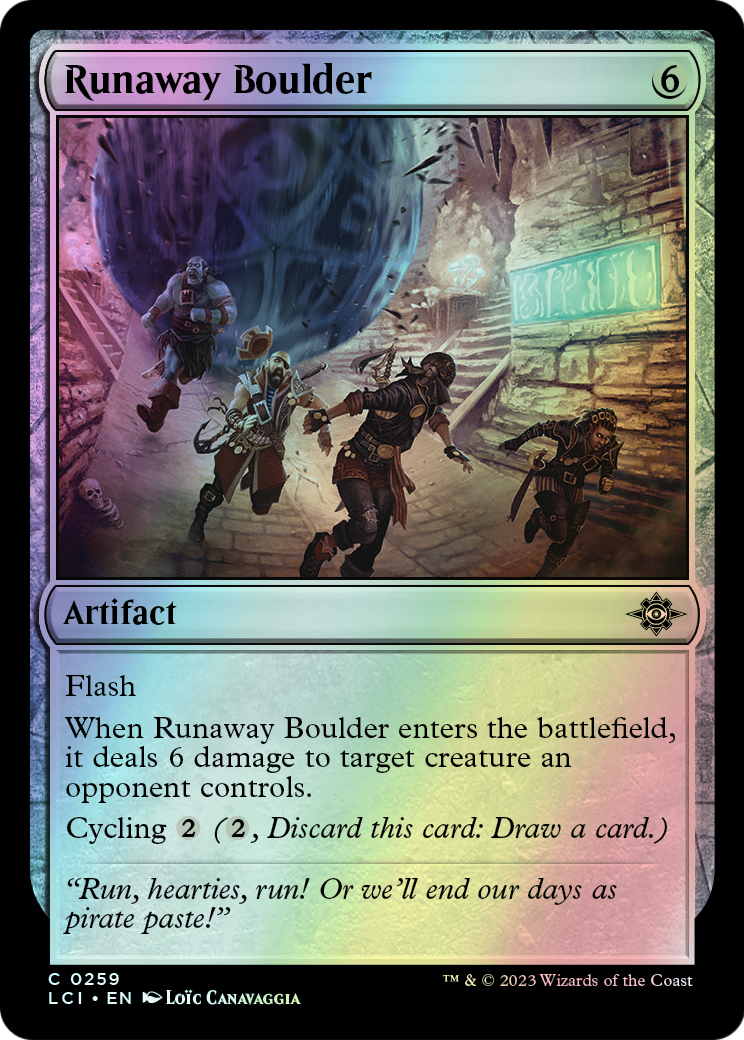 Runaway Boulder (LCI) #259 [EN/F]