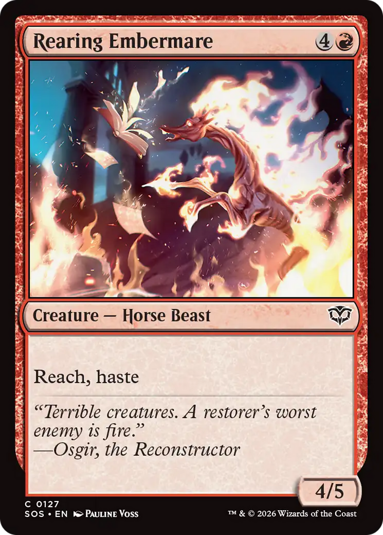 Rearing Embermare (SOS) #127 [EN/N]