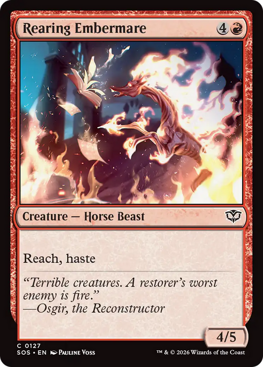 Rearing Embermare (SOS) #127 [EN/N]