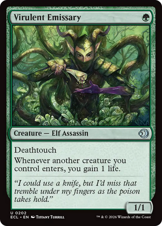 Virulent Emissary (ECL) #202 [EN/N] s/o