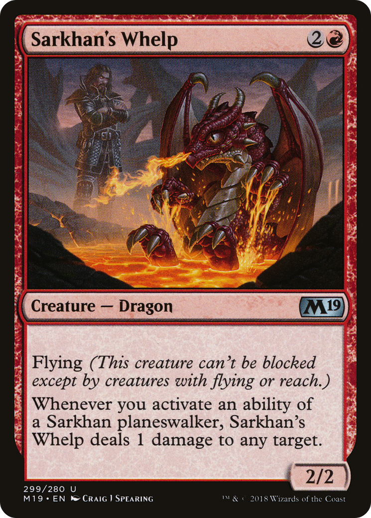 Sarkhan's Whelp (M19) #299 [EN/N]