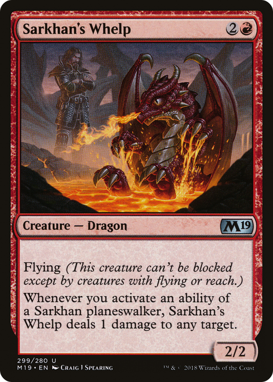 Sarkhan's Whelp (M19) #299 [EN/N]