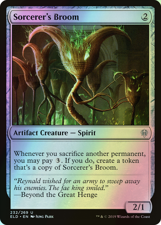 Sorcerer's Broom (ELD) #232 [EN/F]