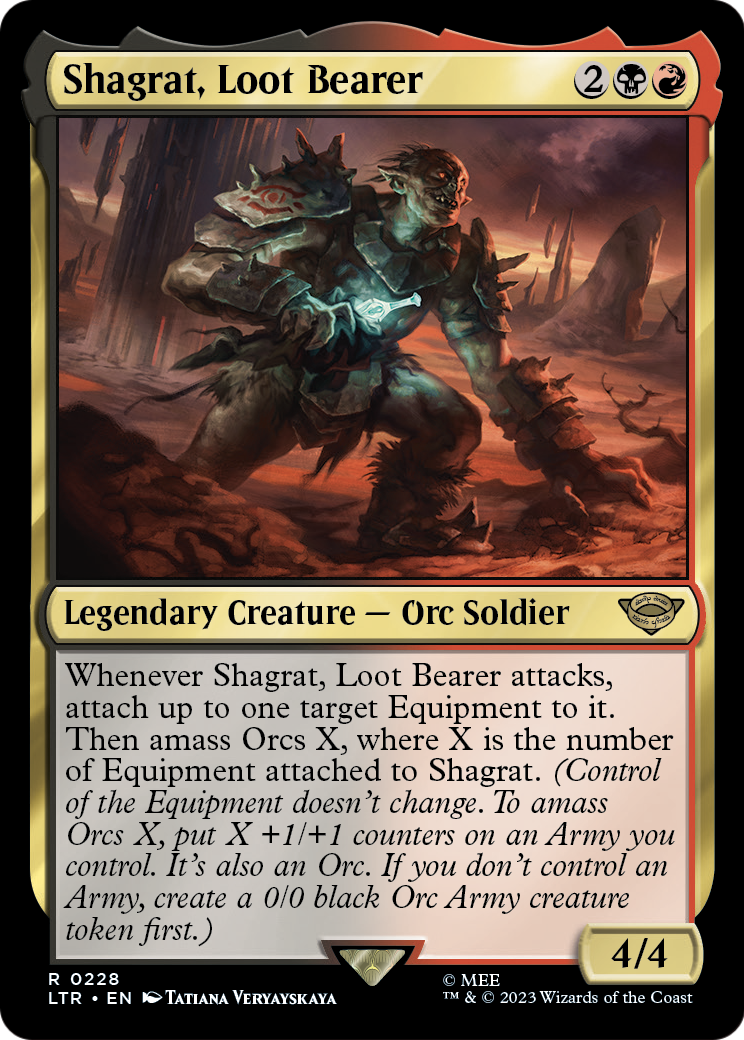 Shagrat, Loot Bearer (LTR) #228 [EN/N]