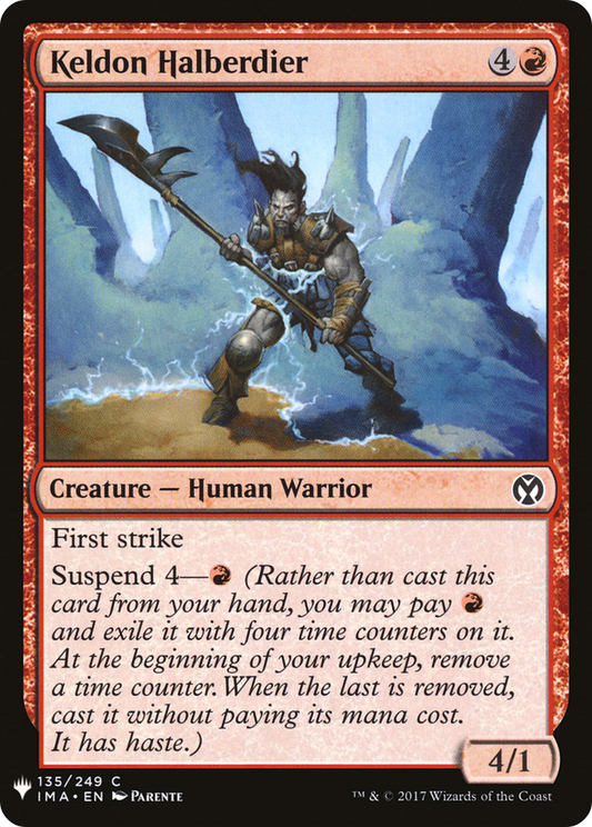 Keldon Halberdier (PLST) #IMA-135 [EN/N]