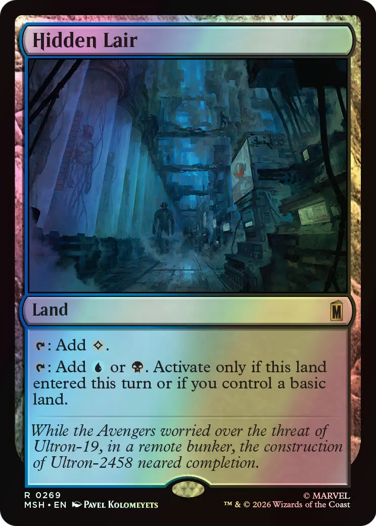Hidden Lair (MSH) #269 [EN/F] s/o