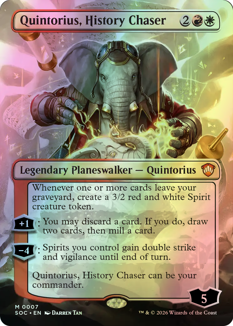Quintorius, History Chaser (SOC) #7 [EN/F] s/o