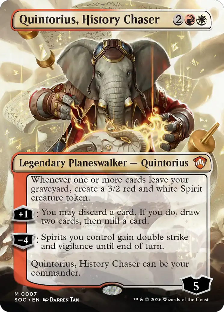 Quintorius, History Chaser (SOC) #7 [EN/N]