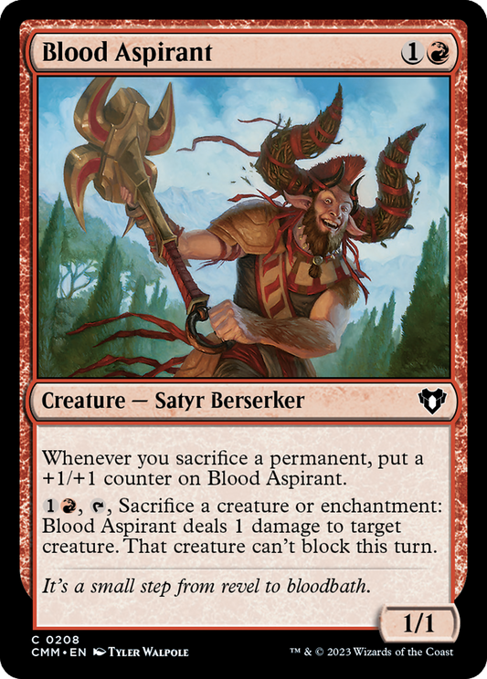 Blood Aspirant (CMM) #208 [EN/N] s/o